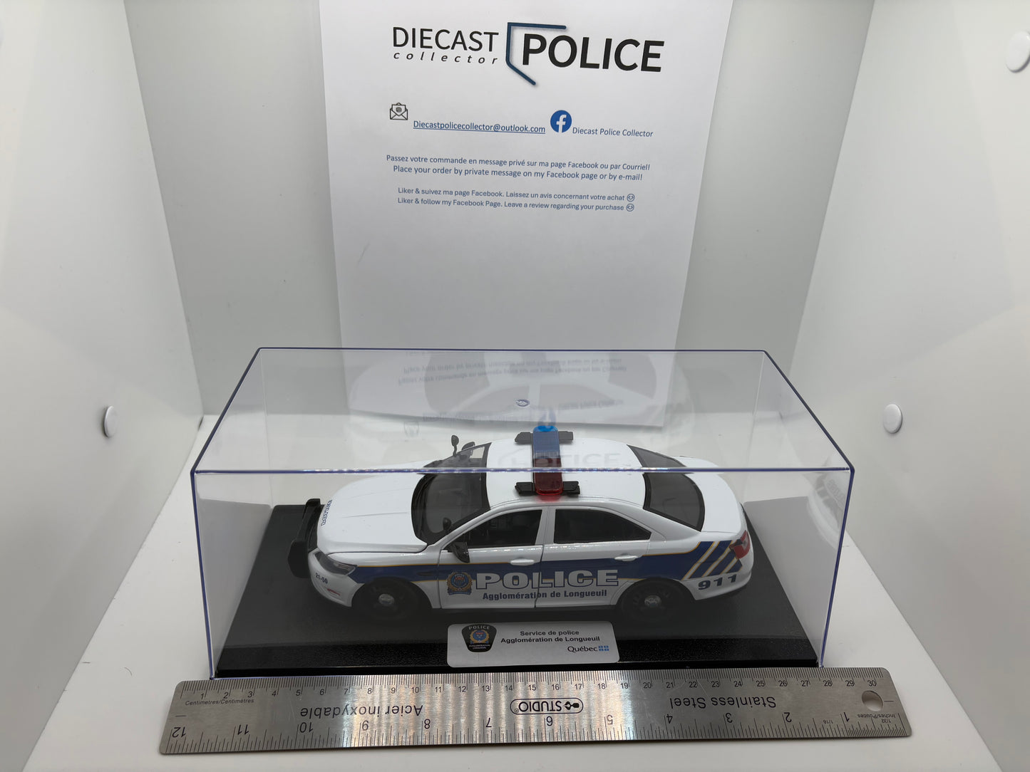 Service de police de l’agglomération de Longueuil - Ford Taurus 2015 1/24