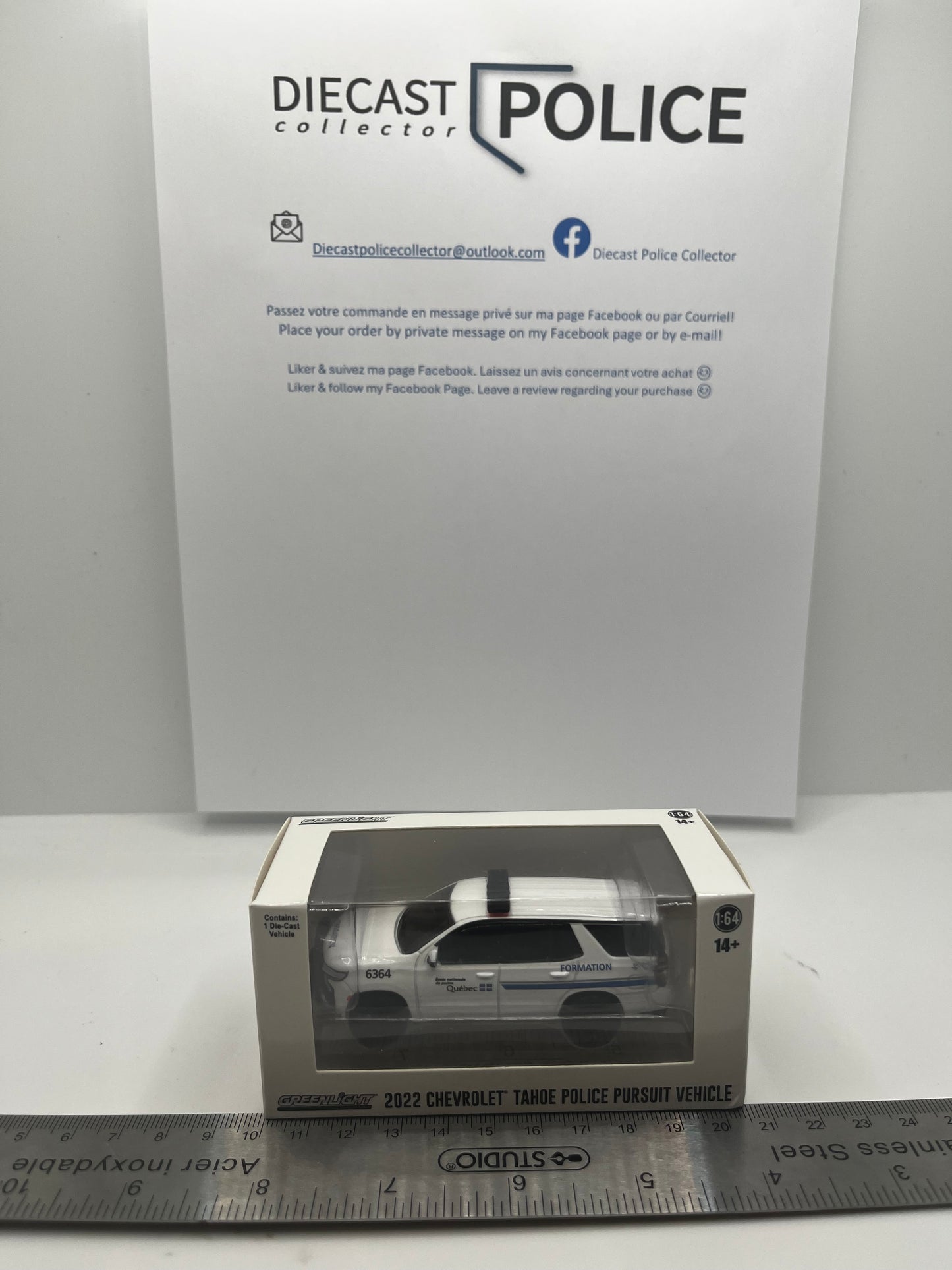 École National de Police du Québec - Chevrolet Tahoe 2023 1/64