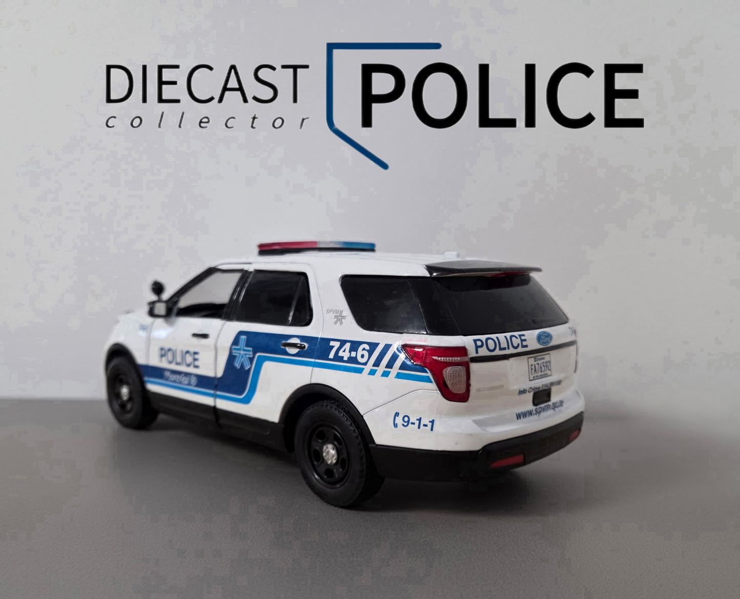Service de police de la ville de Montréal - SPVM - Ford explorer 2015 1/24