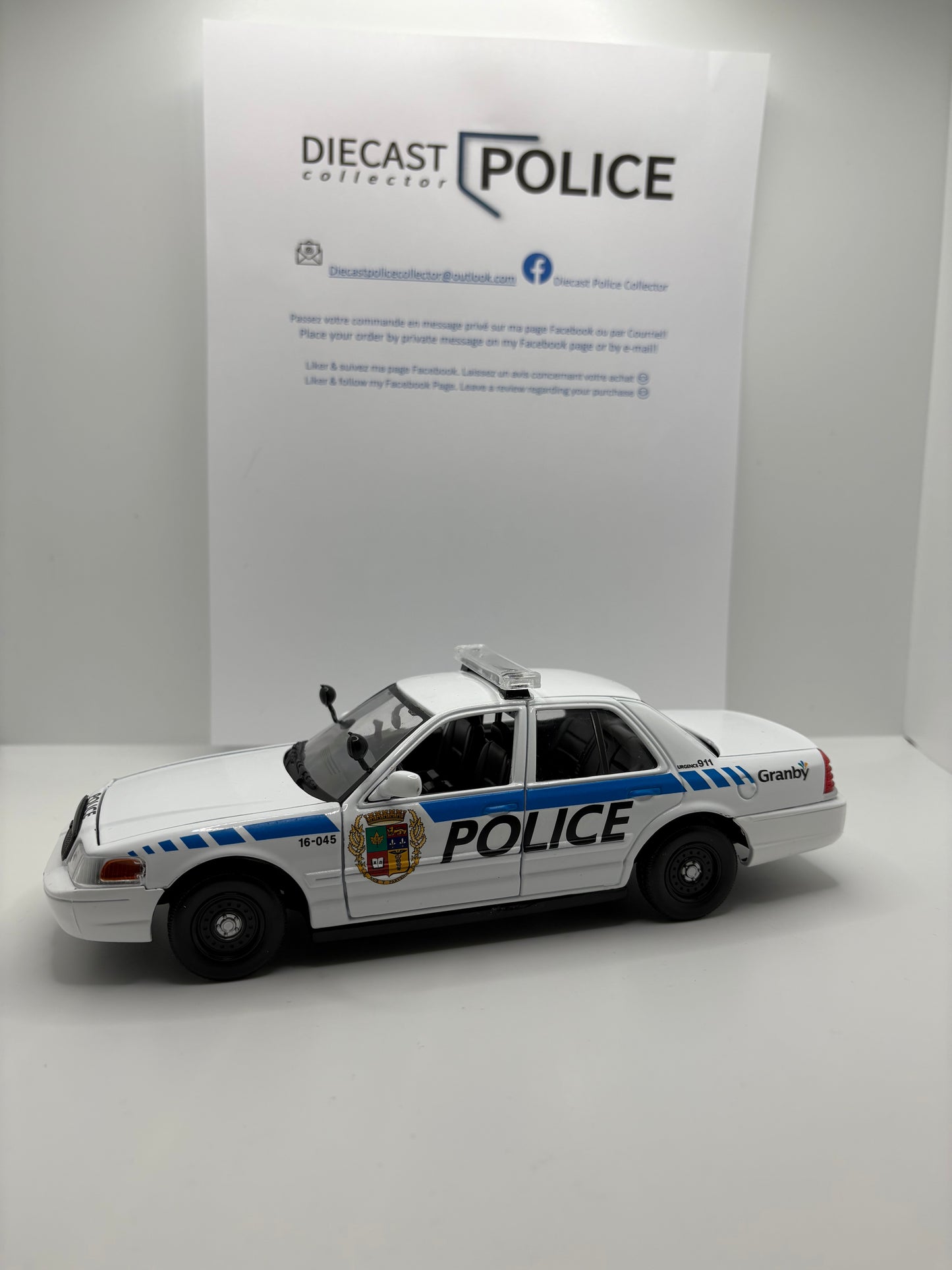 Service de police de Granby - Ford Crown Victoria 2011