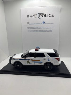 RCMP ~ GRC - Ford Explorer 2015 - Diecast Police 1/24 - Light & Sound