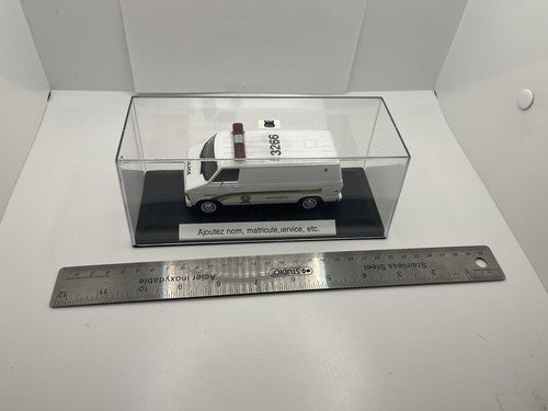 Sûreté Du Quebec - Dodge Ram - 1/43 Diecast - Free Personalized Display