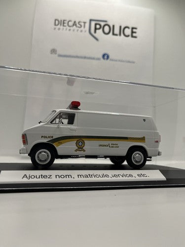 Sûreté Du Quebec - Dodge Ram - 1/43 Diecast - Free Personalized Display