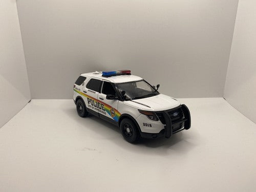 Diecast Police 1/24 - City Of Pittsburgh Pride - Explorer / VUS - Light & Sound