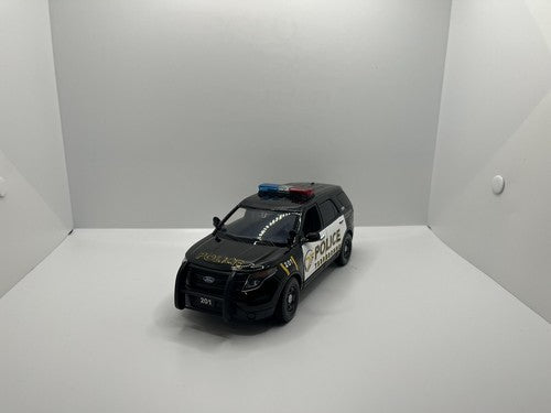 Police Terrebonne Qc 1/24 -NEW Color - Explorer - Light & Sounds - Diecast
