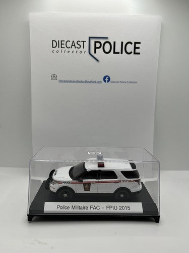 Military Police Militaire - 1/43 Diecast - Free Personalized Case