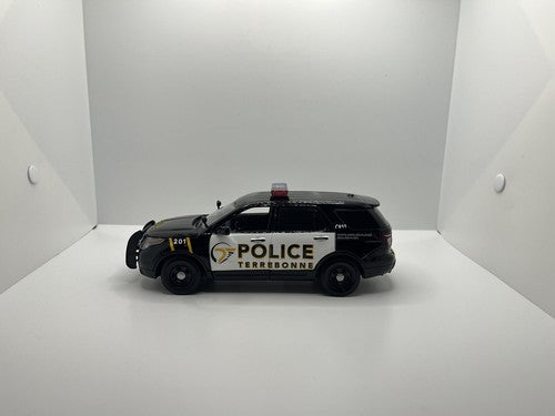 Police Terrebonne Qc 1/24 -NEW Color - Explorer - Light & Sounds - Diecast