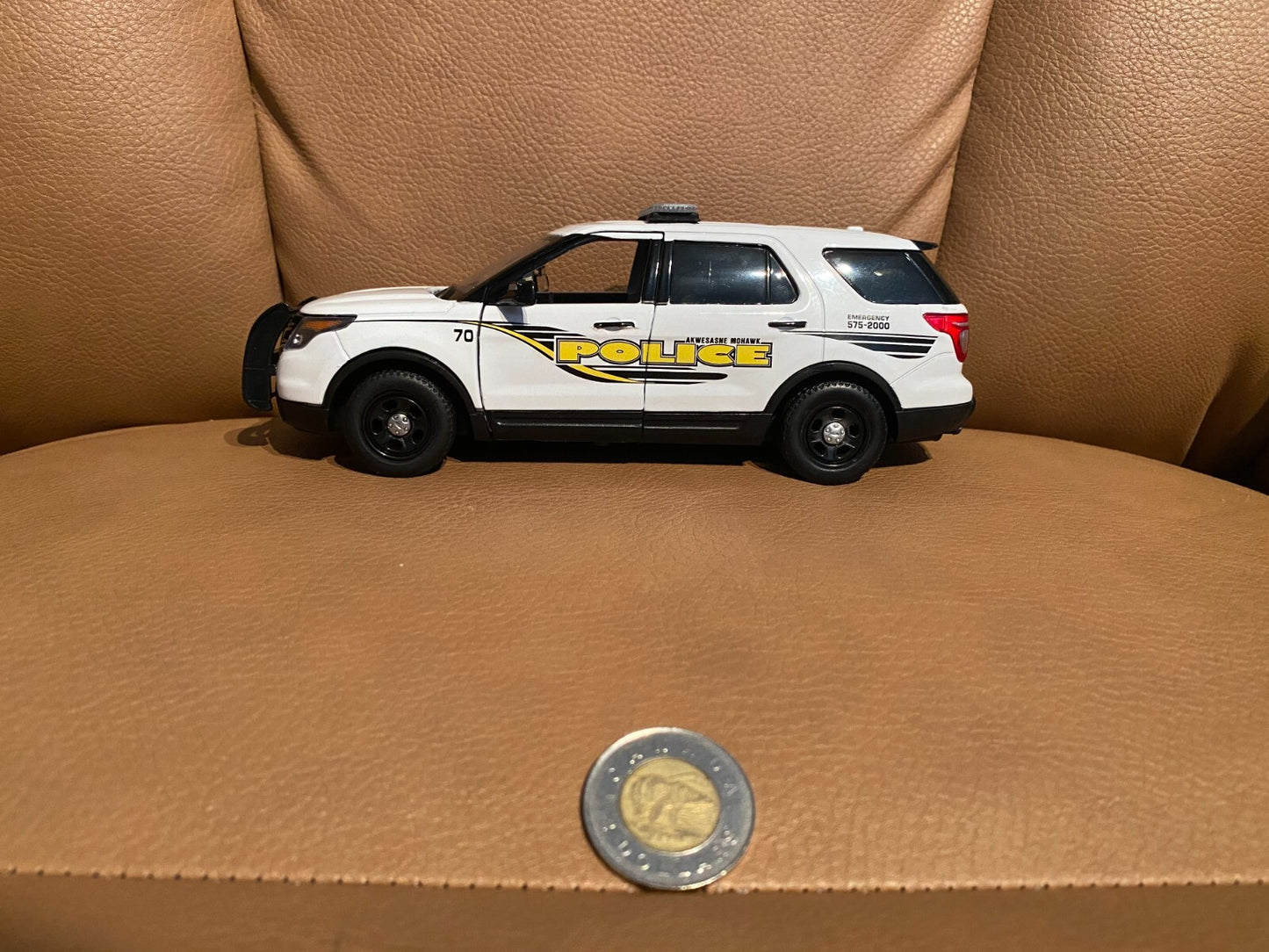 Akwesasne Mohawk Police - Diecast 1/24 - Explorer ° SUV - No Light & No Sound