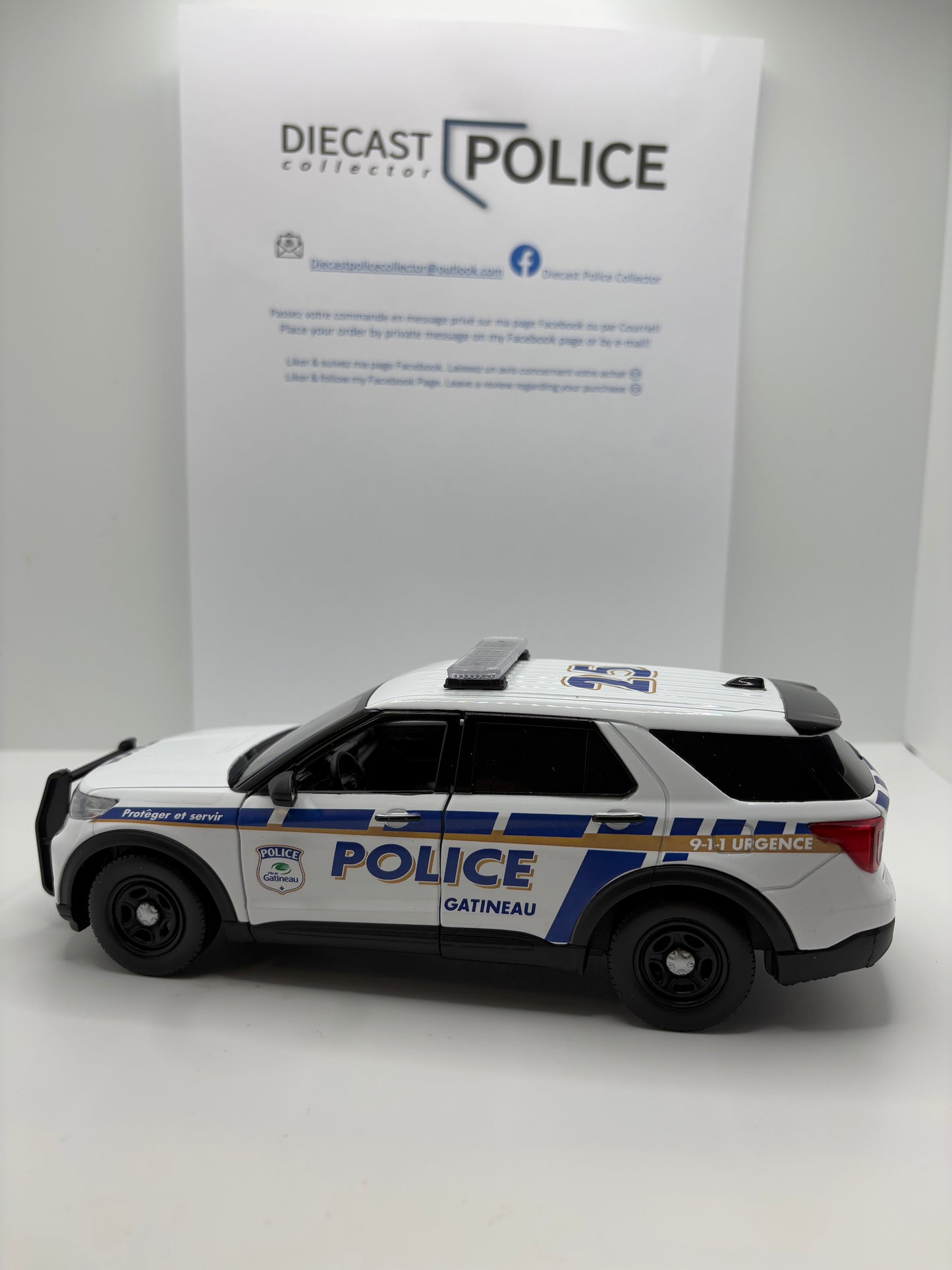 Service de Police de la Ville de Gatineau - Ford Explorer 2022 1/24