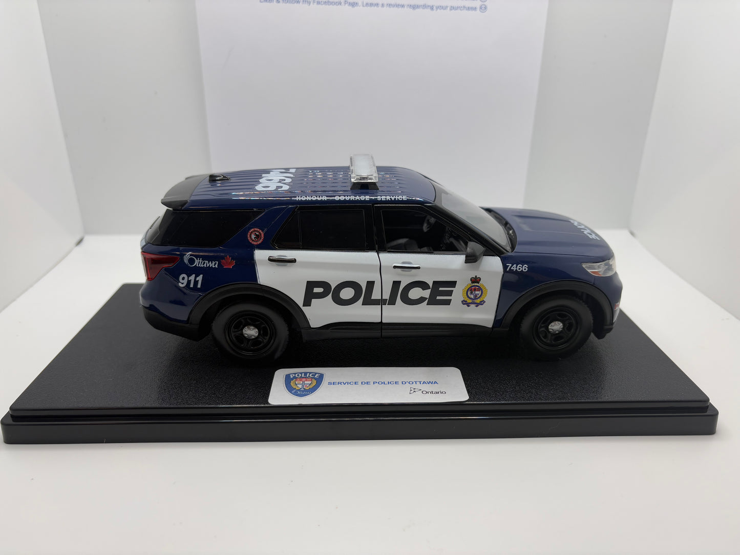 Service de police d’Ottawa - Ford Explorer 2022 1/24