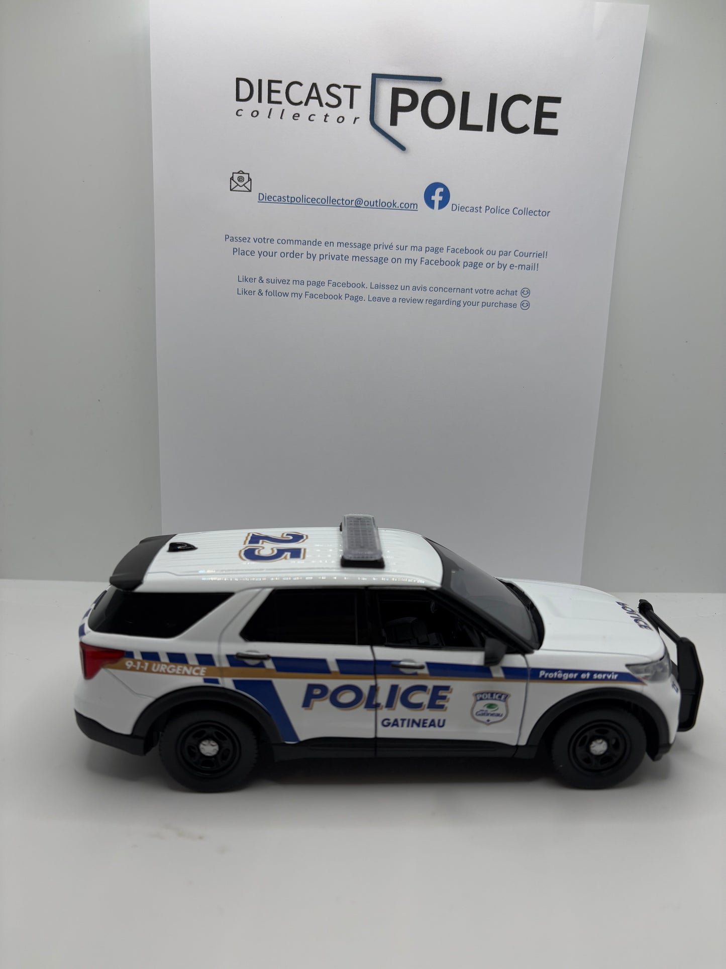 Service de Police de la Ville de Gatineau - Ford Explorer 2022 1/24