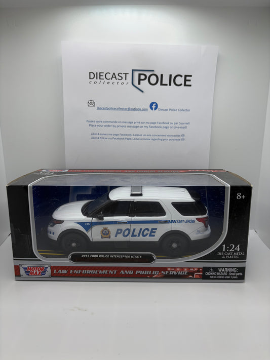 Service de police de Saint-Jérome - Ford Explorer 2015 1/24