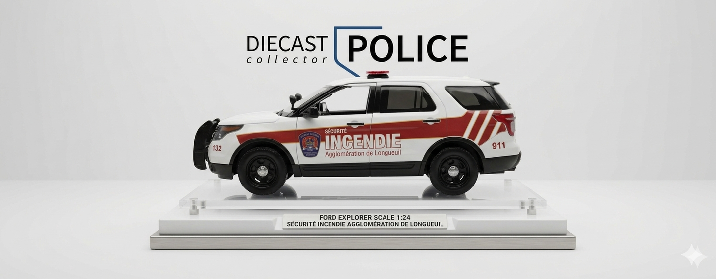 Service incendie Longueuil - Ford explorer 2015 1/24