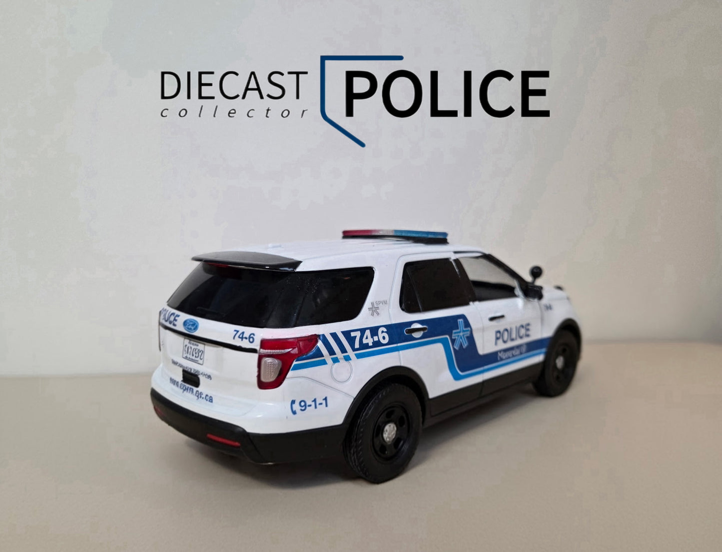 Service de police de la ville de Montréal - SPVM - Ford explorer 2015 1/24
