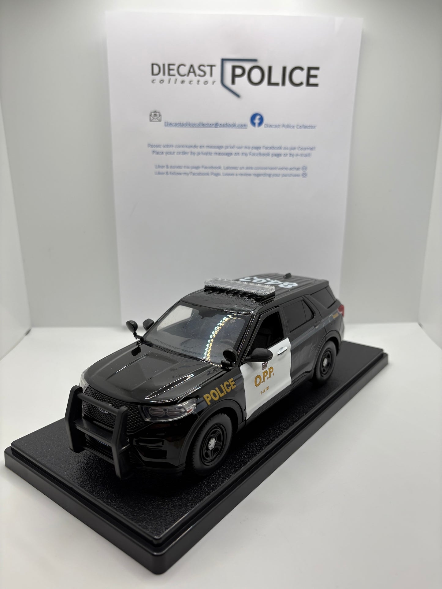Police Provincial de l’Ontario / OPP - Ford Explorer 2022 1/24