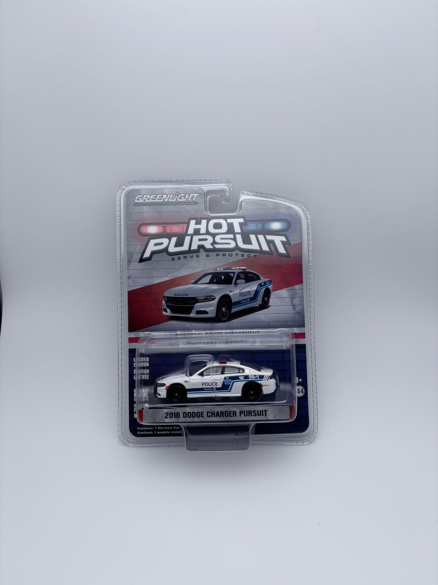 Service de Police de la Ville de Montréal SPVM - Dodge Charger 2016 - 1/64