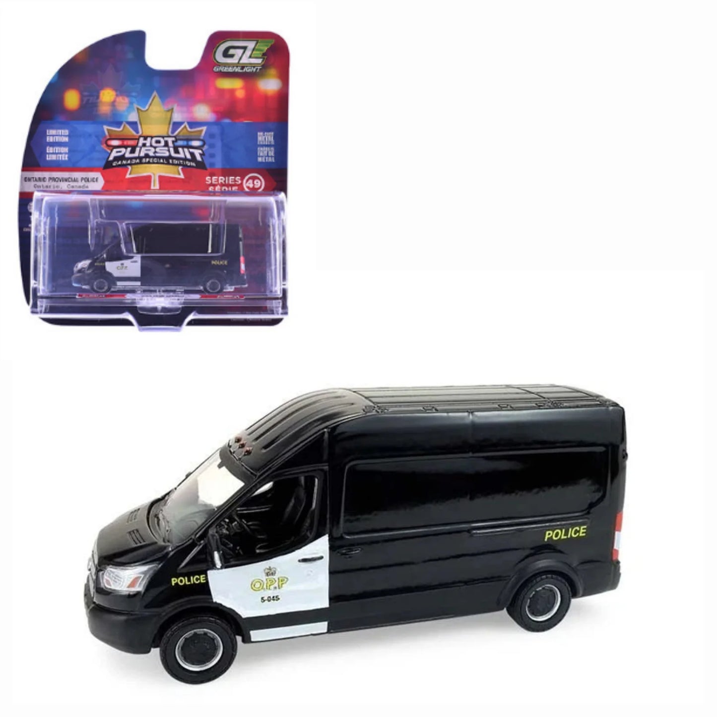 OPP Ontario Provincial Police - Ford Transit 1/64