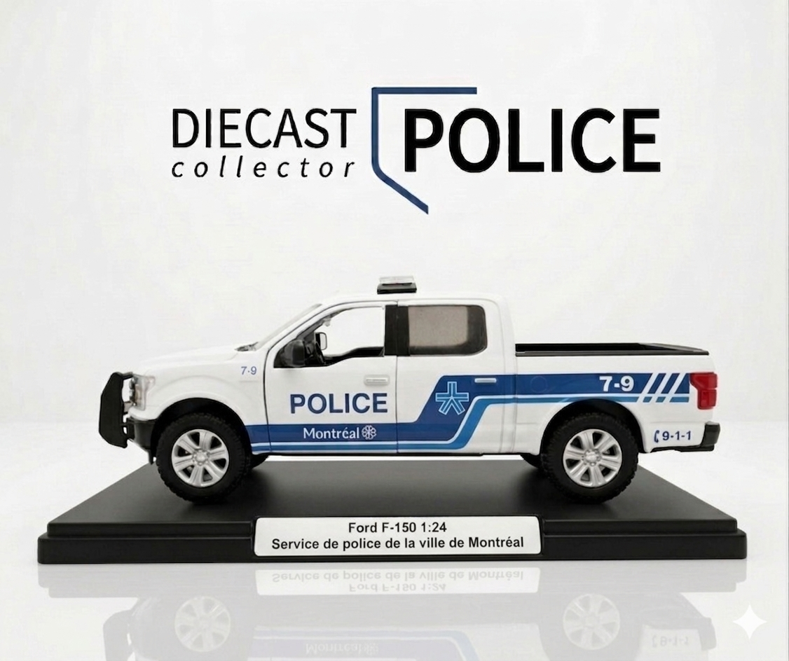 Service de Police de la ville de Montréal - F-150 1/24