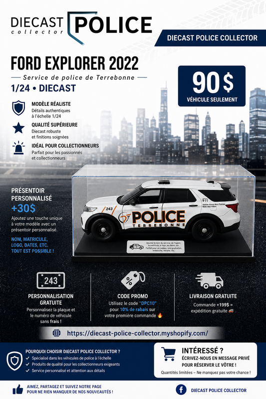 Service de police de Terrebonne - Explorer 2022