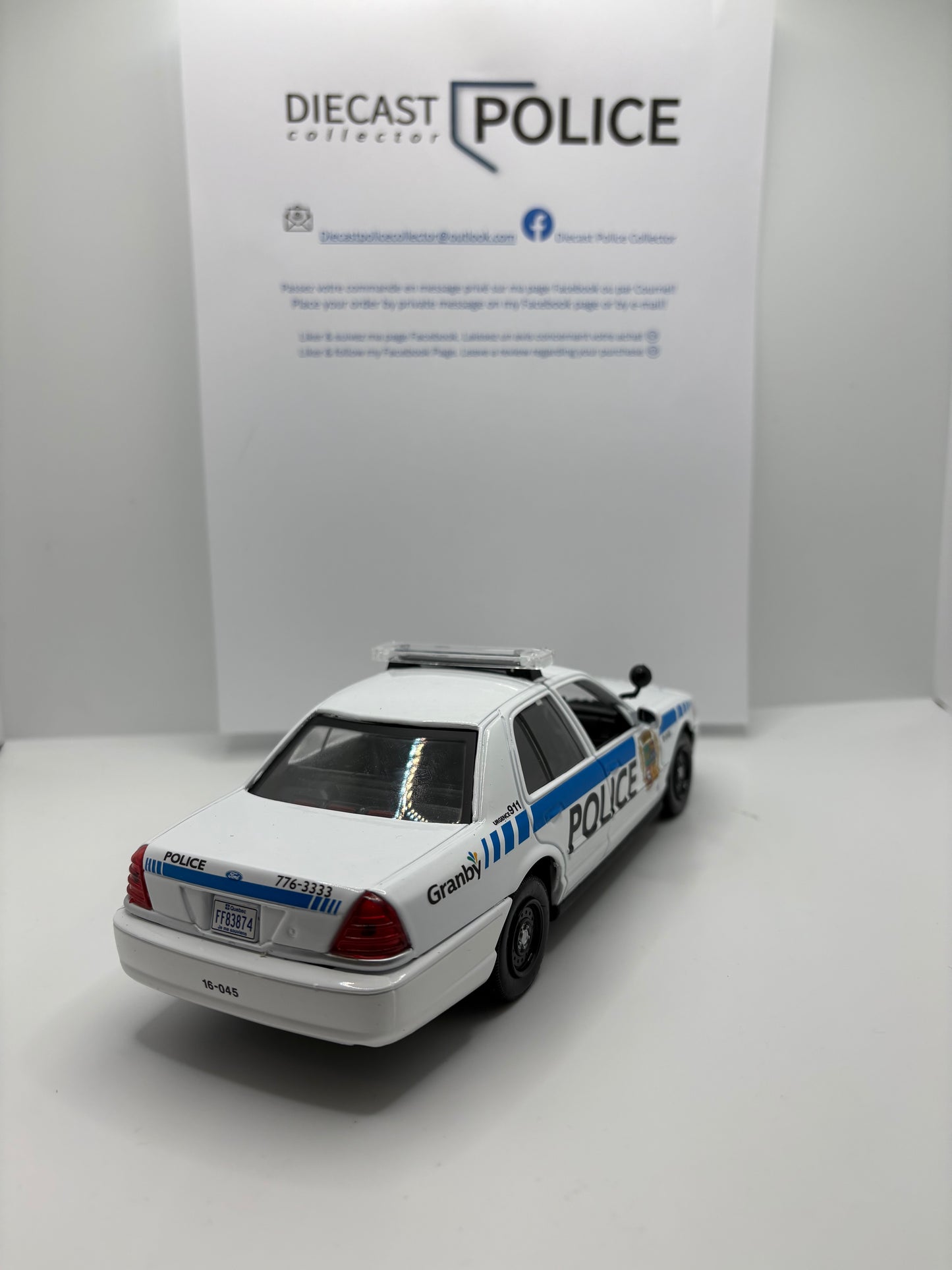 Service de police de Granby - Ford Crown Victoria 2011