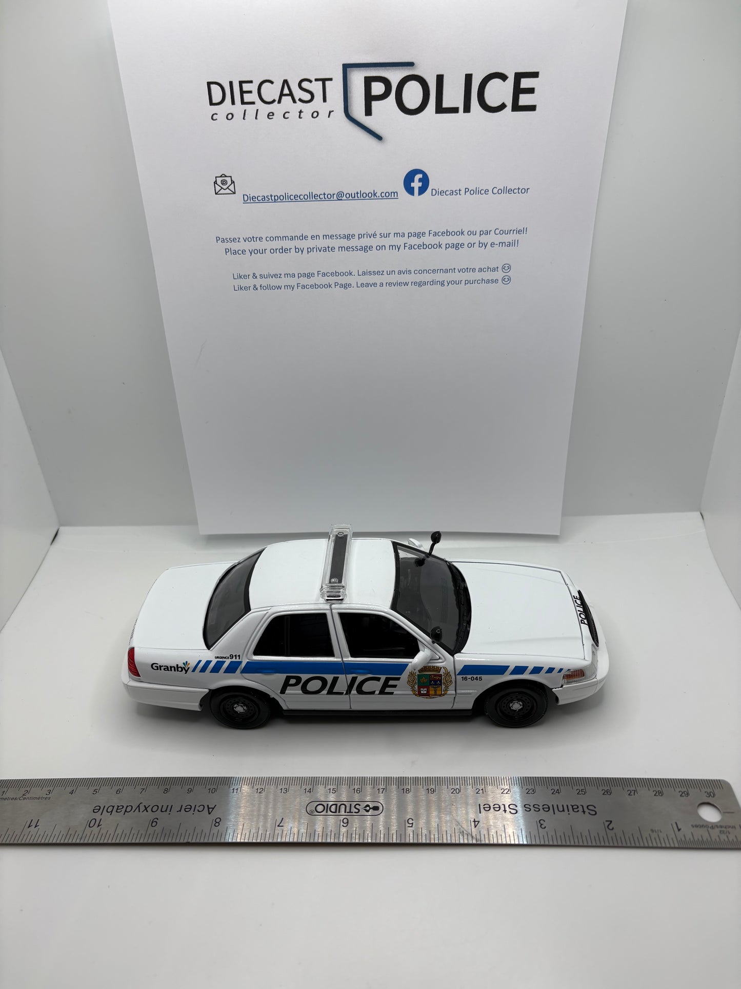 Service de police de Granby - Ford Crown Victoria 2011