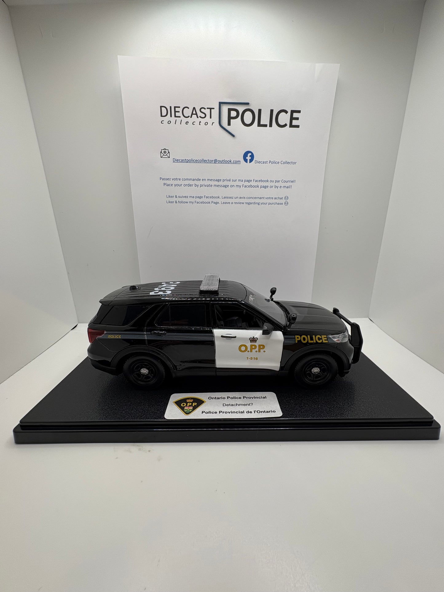 Police Provincial de l’Ontario / OPP - Ford Explorer 2022 1/24