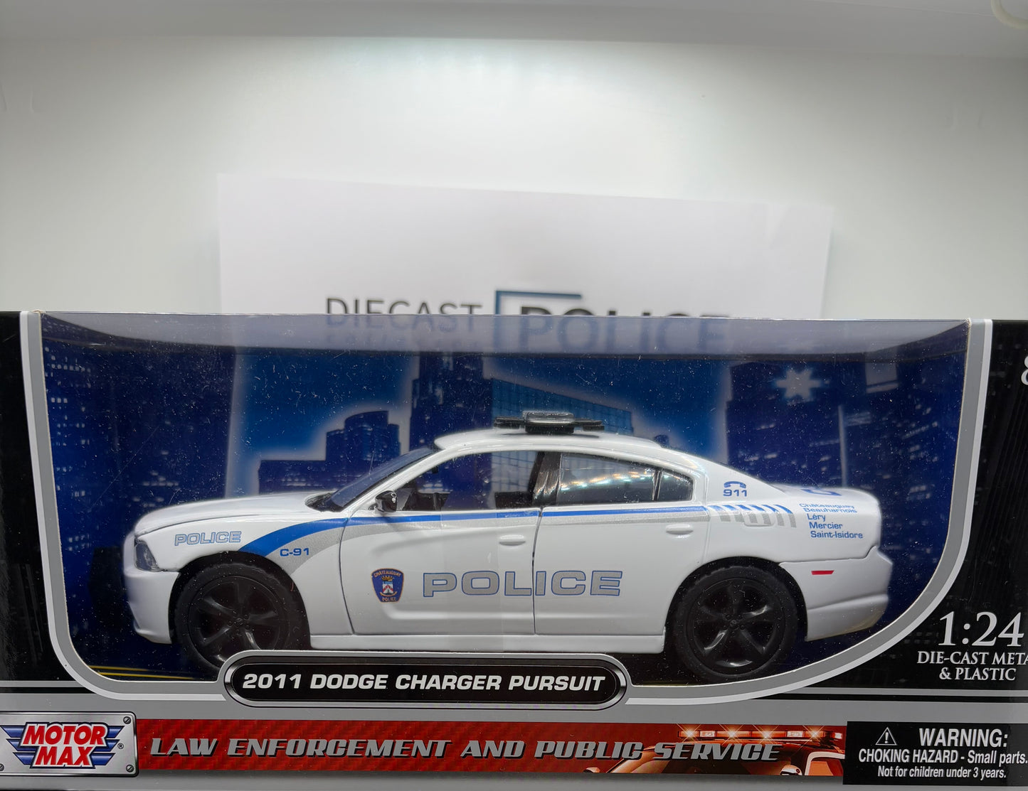Service de police de Châteauguay - Dodge charger 1/24