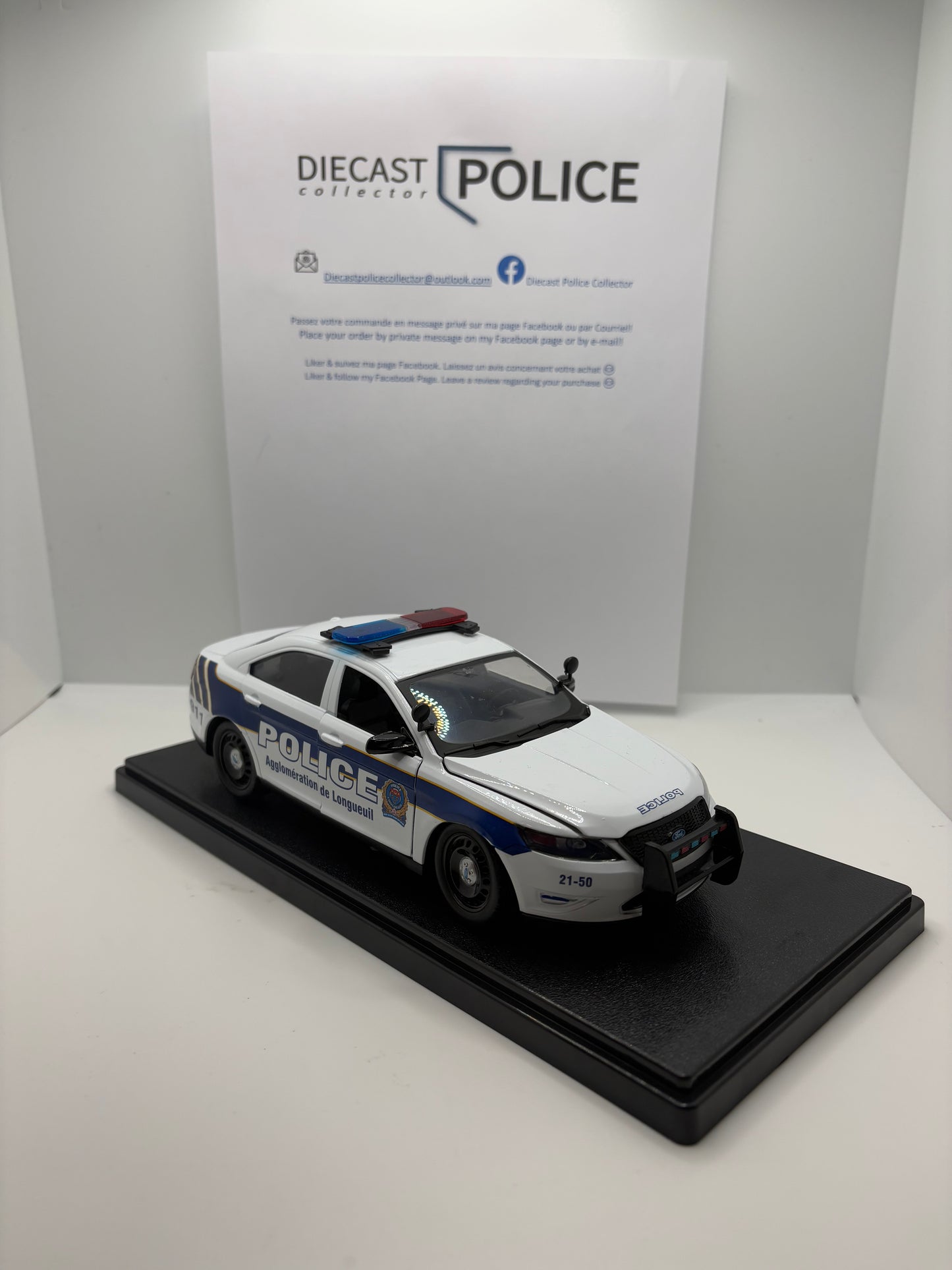Service de police de l’agglomération de Longueuil - Ford Taurus 2015 1/24